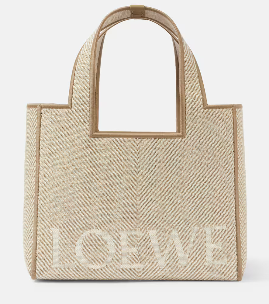 Loewe Loewe Font Small jacquard canvas shopper | Mytheresa (UK)