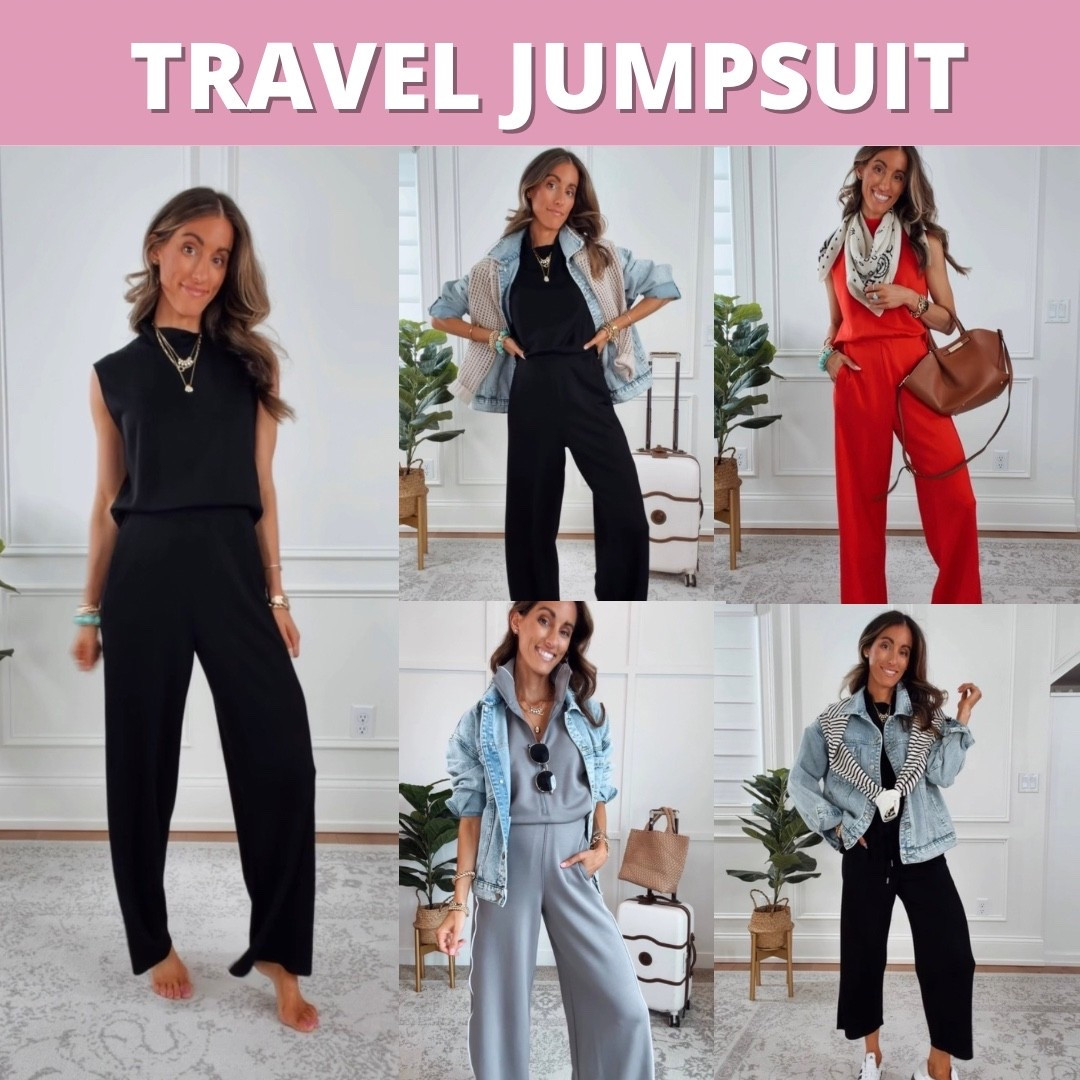 Wearing a small in both travel jumpsuits and two piece set. Plenty of room in the torso, wrinkle resistant and is bathroom friendly!

#LTKTravel #LTKActive #LTKfitnessgoals
