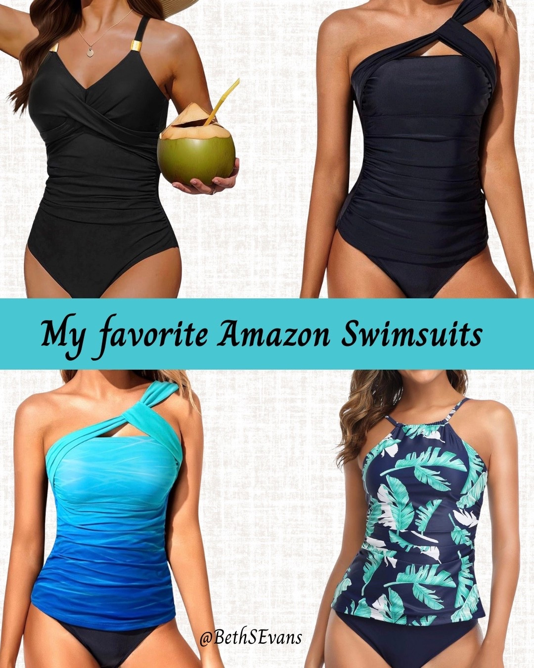 Own and love all of these swimsuits from Amazon! Yes, I do have two of the same style and I always get compliments on this style suit. I especially love that you can pull the strap off your shoulder if you don’t want to get a suntan line of the strap!


#LTKTravel #LTKOver40 #LTKMidsize