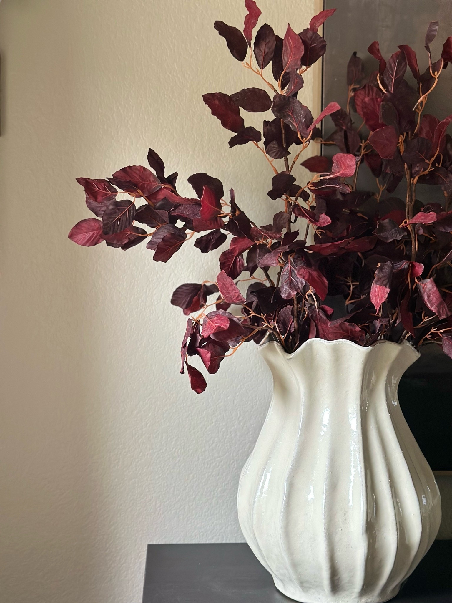 Got these beautiful burgundy/red leaf stems from Amazon for fall! Obsessed with the color! 🖤🫶🏼😍

#LTKHome #LTKSeasonal #LTKSaleAlert