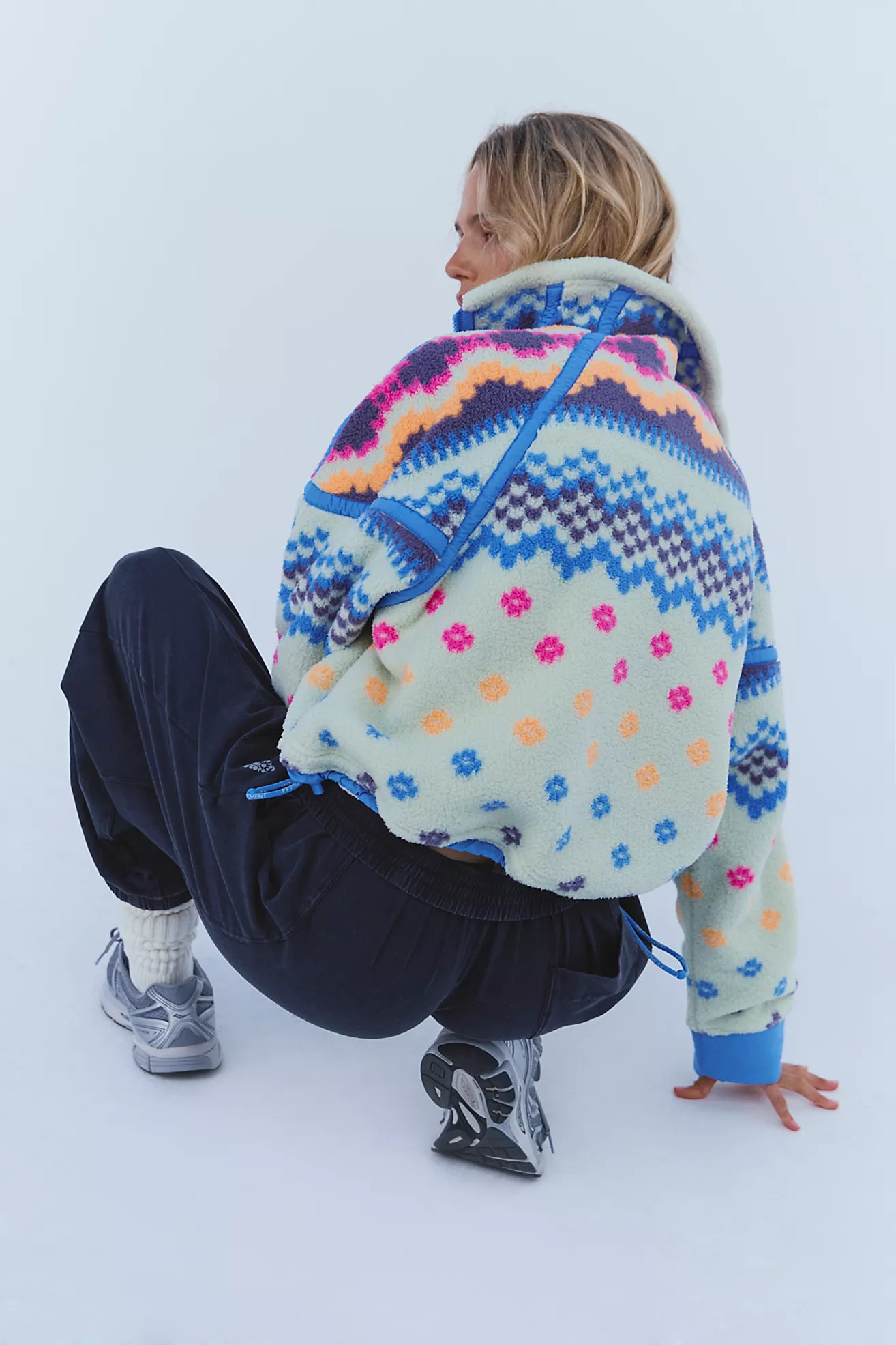 Mountain High Printed Half Zip Fleece | Free People (Global - UK&FR Excluded)