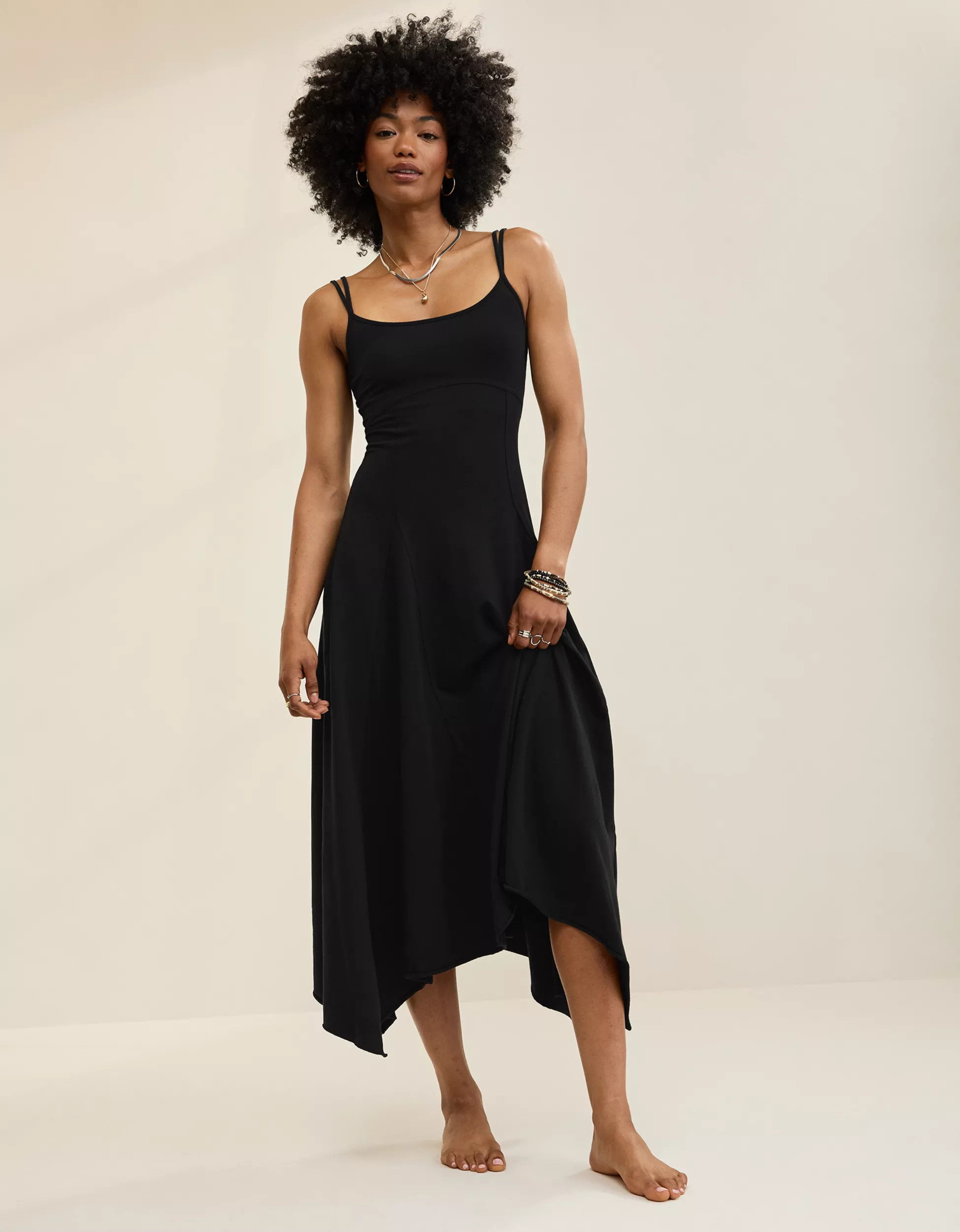 Aerie Godet Maxi Dress | Aerie
