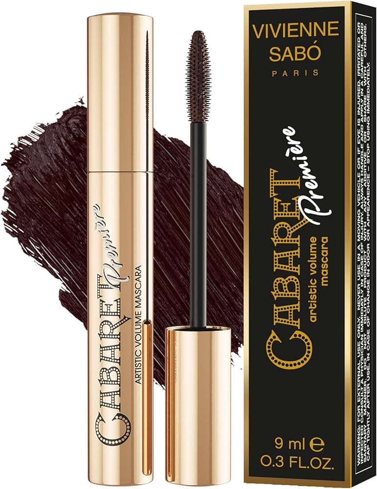 Vivienne Sabó Cabaret Premiere Brown Mascara, Volume and Length, Defining, Curling, No Flaking, ... | Amazon (US)
