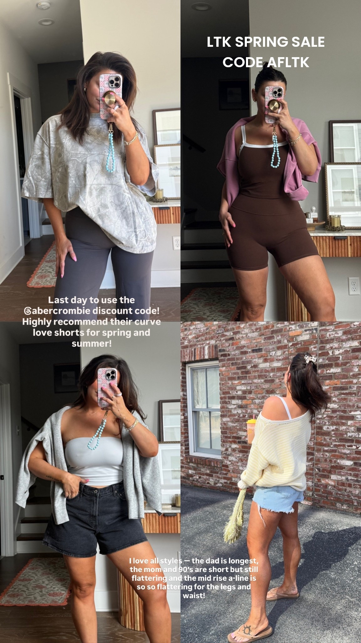 Last day use code AFLTK to save! Stacks on their dressed sale also! Curve love shorts are my fav for the season! @abercrombie has the BEST denim!

#LTKSpringSale #LTKSeasonal #LTKootd