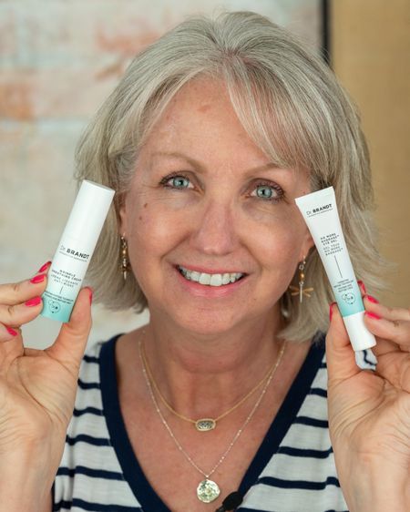 The @DrBrandt Wrinkle Smoothing Cream and No More Baggage Eye Gel are making a real difference for me. I apply the cream to my frown lines and crow’s feet on clean skin each morning and evening. I notice 
an immediate difference in about 30 minutes and gradual long-term change, too. The No More Baggage Eye Gel helps diminish puffiness and bags under the eyes. Both products are available @Sephora and 
part of the Sephora Sale. #ad #DrBrandt #skincare #agingskin

#LTKFind #LTKsalealert #LTKbeauty