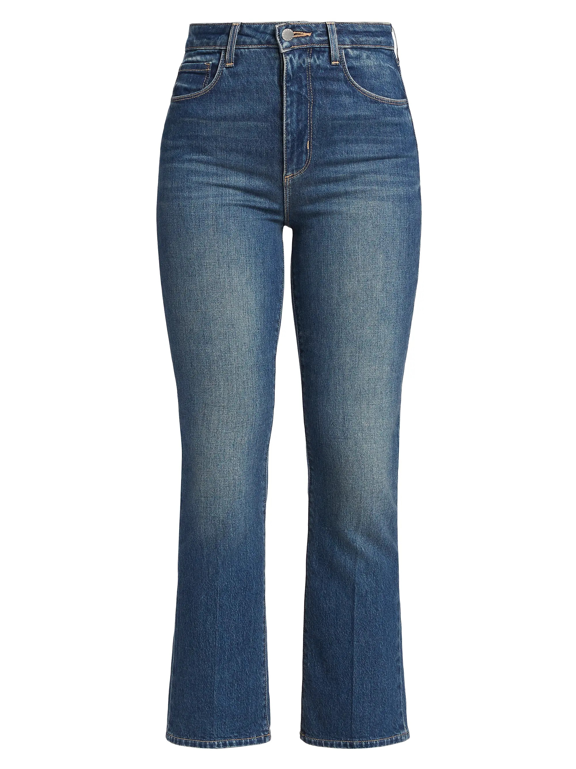 L'AGENCEMira Crop Micro Boot-Cut Jeans | Saks Fifth Avenue