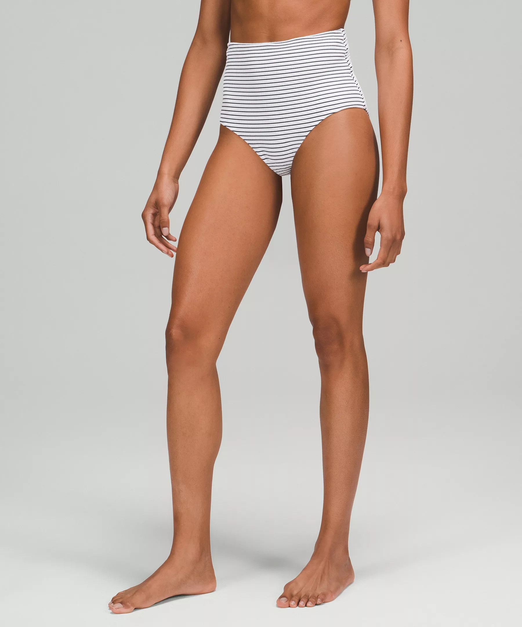 Smocked High-Waist Swim Bottom Medium Bum Coverage Online Only | Lululemon (US)
