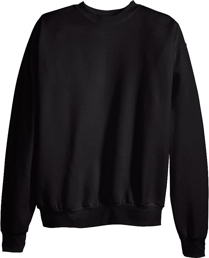 Hanes Men's Sweatshirt, EcoSmart Fleece Crewneck Sweatshirt, Cotton-Blend Fleece Sweatshirt (1 or... | Amazon (US)