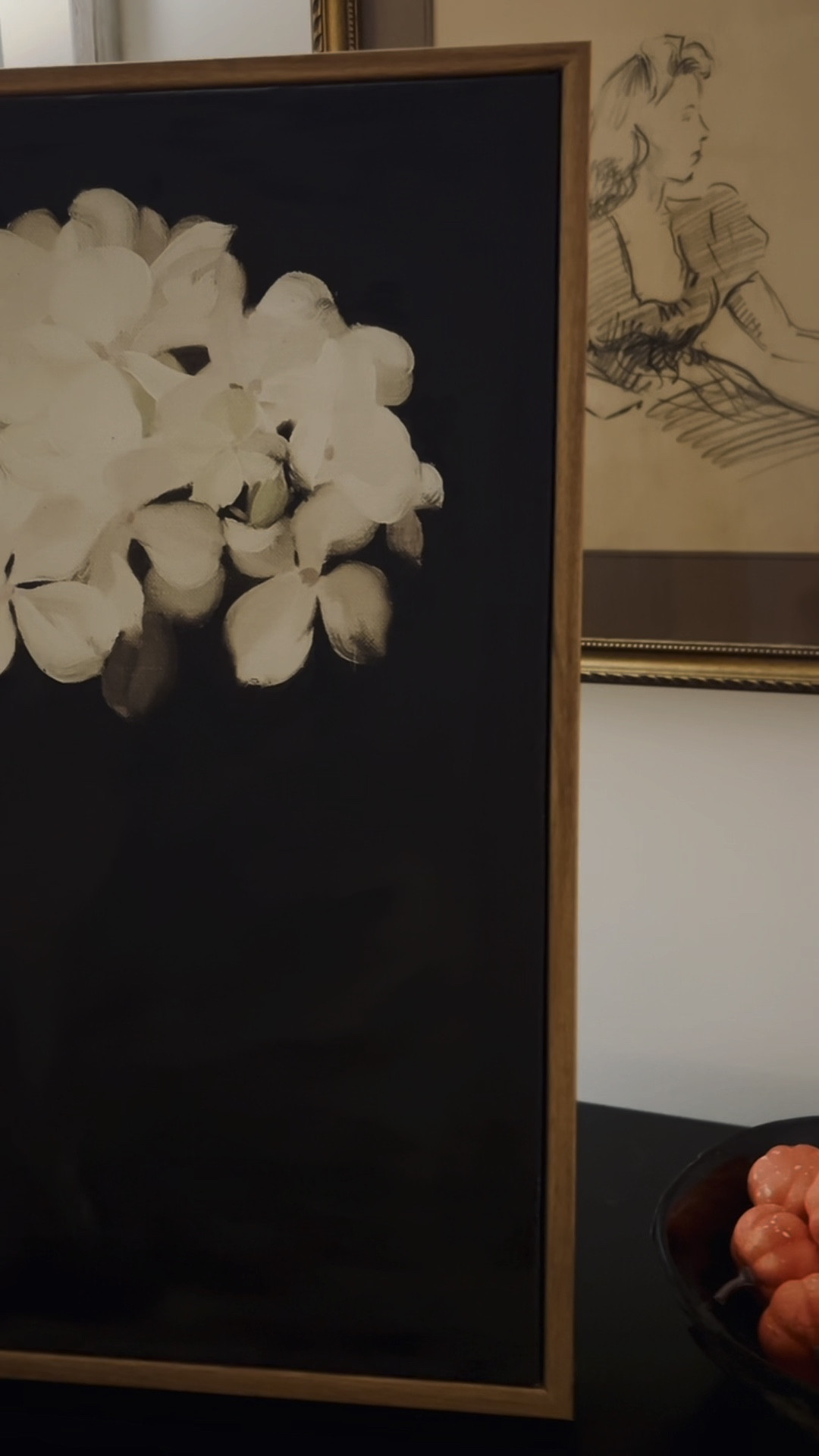 Amazon framed artwork! 12X16 inches. Hydrangeas oil painting print on canvas and framed. Less than $20! 

#LTKHome #LTKFindsUnder50 #LTKVideo