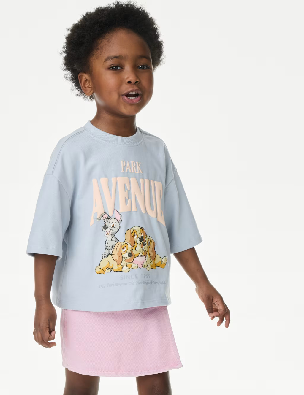 Pure Cotton Lady and the Tramp™ T-Shirt (1-8 Yrs) | Marks & Spencer (UK)