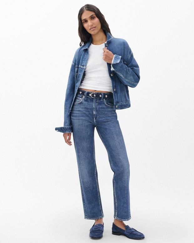 Buy rb Miramar Harlow Ankle Straight Pants for N/A 0.0 | rag & bone | rag & bone