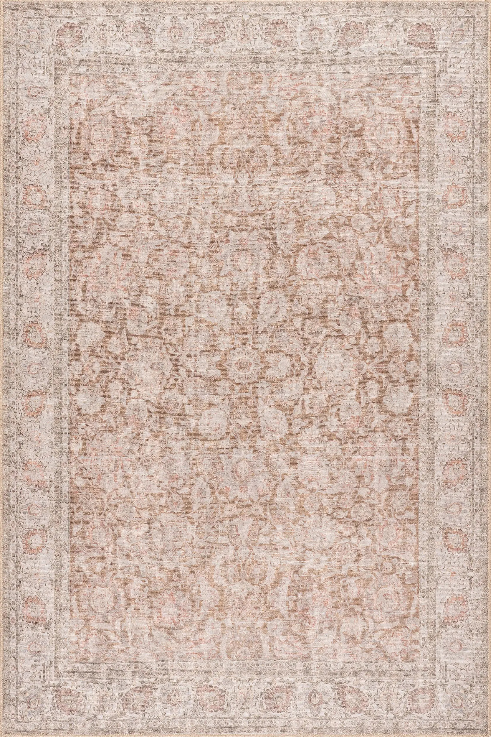 Clinton Antiqued Jute-Blend Rug | Rugs USA