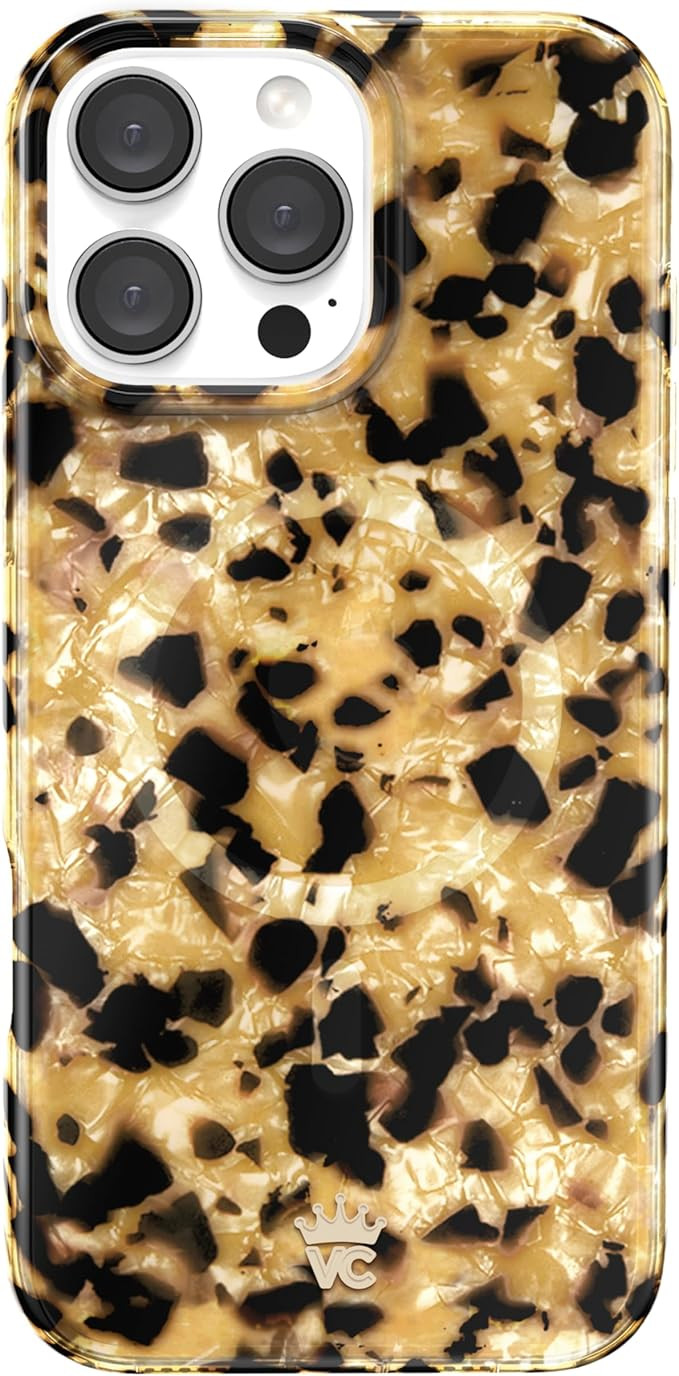 VELVET CAVIAR Tortoise Shell Phone Case for iPhone 16 Pro Max - Protective Luxury Designer Cases ... | Amazon (US)