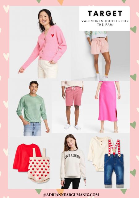 Valentines outfits for the whole family all at Target and all under $30!🙌🏻💋

#LTKunder50 #LTKFind #LTKSeasonal