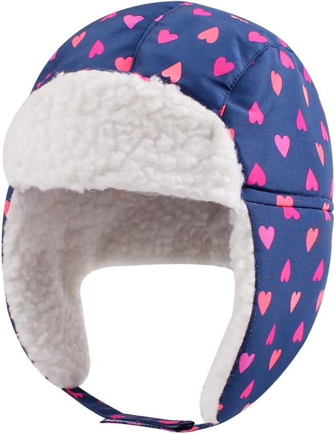 BAVST Winter Trapper Hat for Boys Girls Waterproof Warm Baby Toddler Ushanka Fleece Beanie Hats f... | Amazon (US)