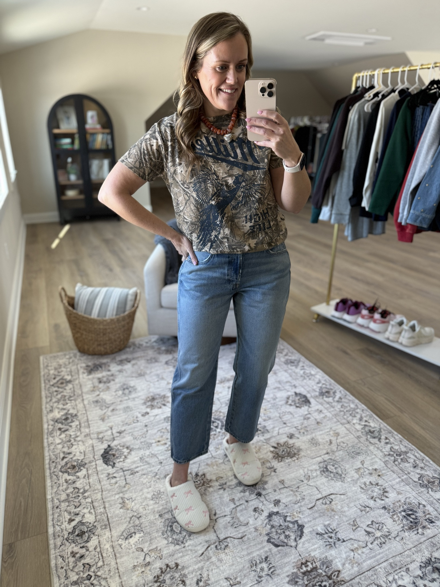 Valentine’s Day
Denim top
Leggings 
Zip up sweatshirt 
Boyfriend fit denim  
Graphic tee 
Slippers
Mom outfit 
OOTD 

#LTKdayinmylife #LTKootd #LTKmomlife