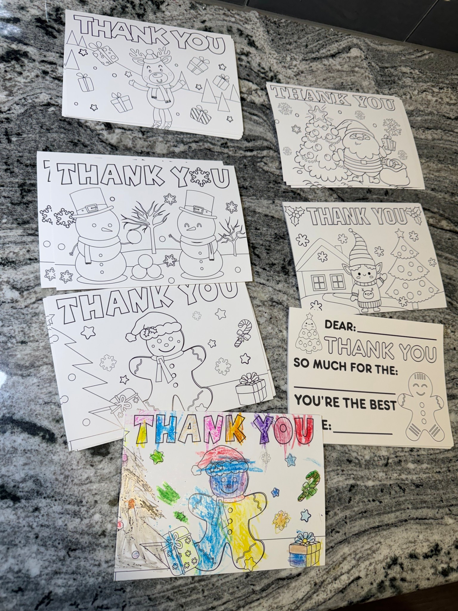 Gratitude is taught.
Let little hands say thank you 🤍

These thank you cards are perfect for grandparents + family.