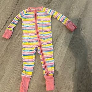 Little sleepies summer stripes 0-3 | Poshmark