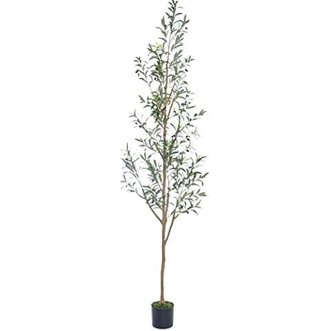 Nearly Natural 82” Olive Artificial Silk Trees Green | Amazon (US)