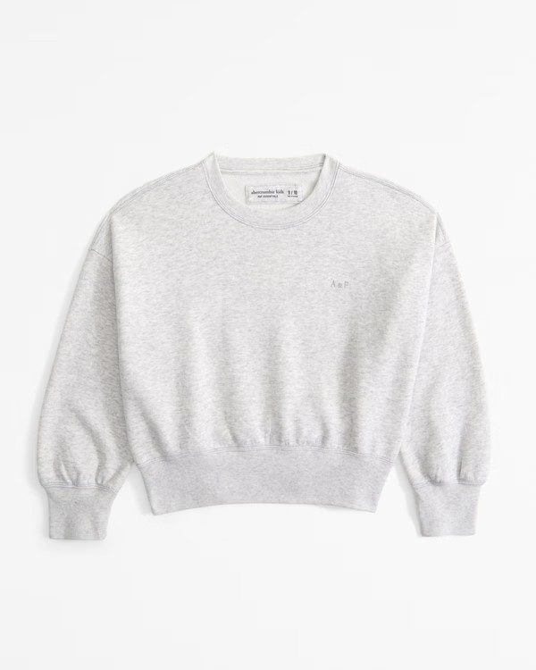 essential sunday wedge crewneck sweatshirt | Abercrombie & Fitch (US)