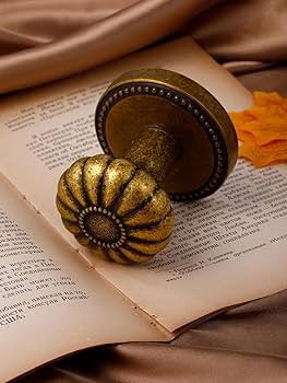 Antique Brass Door Knob Dummy Door Knobs Interior Dummy Door Handle Single Sided Decorative,Zinc ... | Amazon (US)
