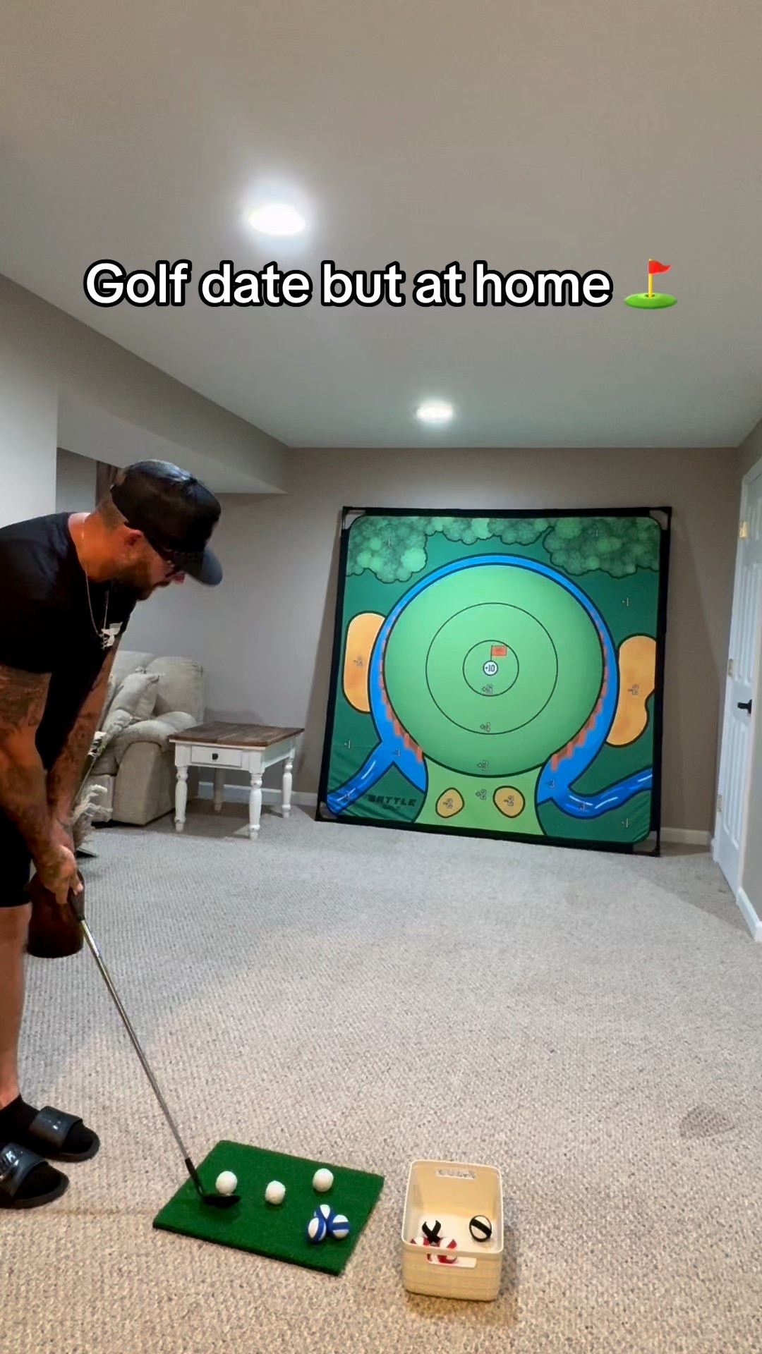 Golf date but at home ⛳️

#LTKMens #LTKFamily #LTKActive