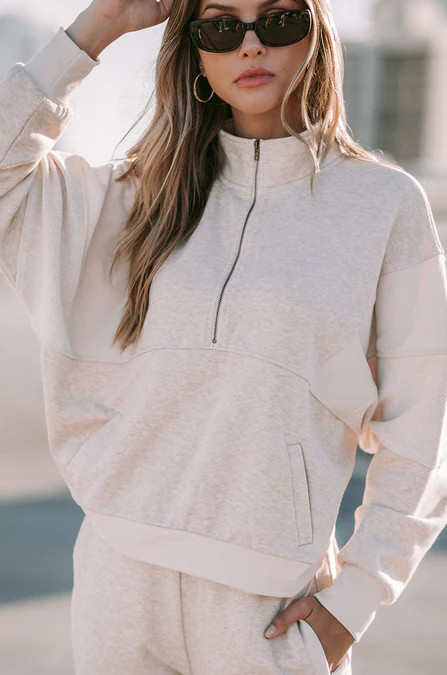 Archer Quarter Zip Pullover | Amaryllis Apparel