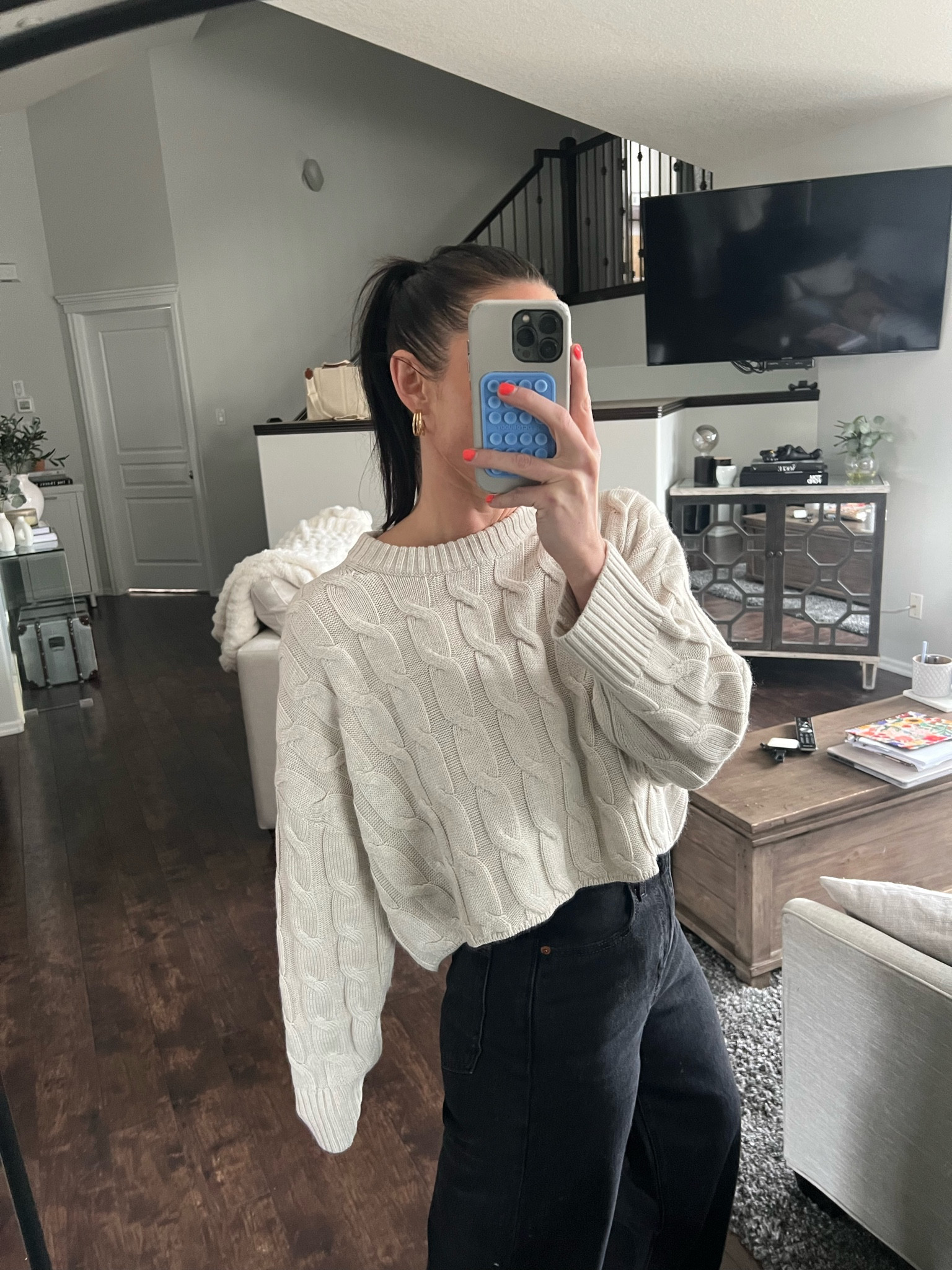 Cream Sweater is a closet staple🤍

#LTKstyletip #LTKCyberWeek #LTKsalealert