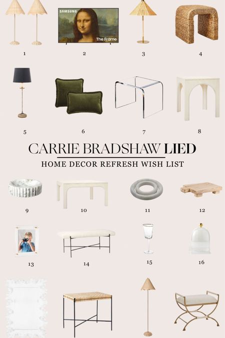 This week’s wish list is themed on decor refresh items and what I have my eye on… and what I’ve spent my Christmas money on 😉

#LTKhome