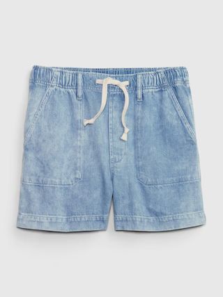 Easy Denim Utility Shorts with Washwell | Gap (US)