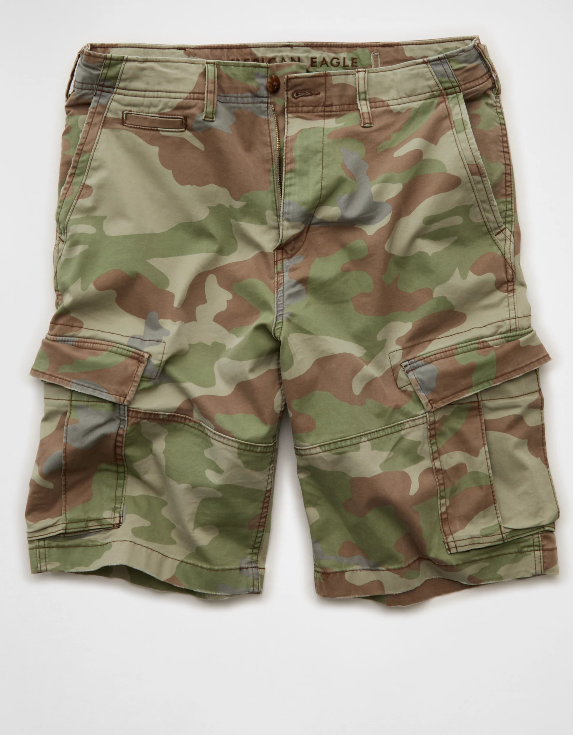 AE 12" Flex Lived-In Cargo Short | American Eagle Outfitters (US & CA)