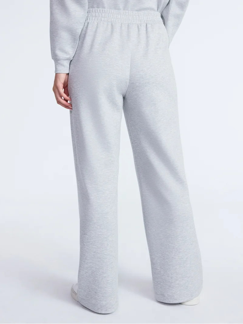 Scoop Women’s and Women’s Plus New Scubaknit Seamed Sweatpants, Regular and Short Lengths, Si... | Walmart (US)