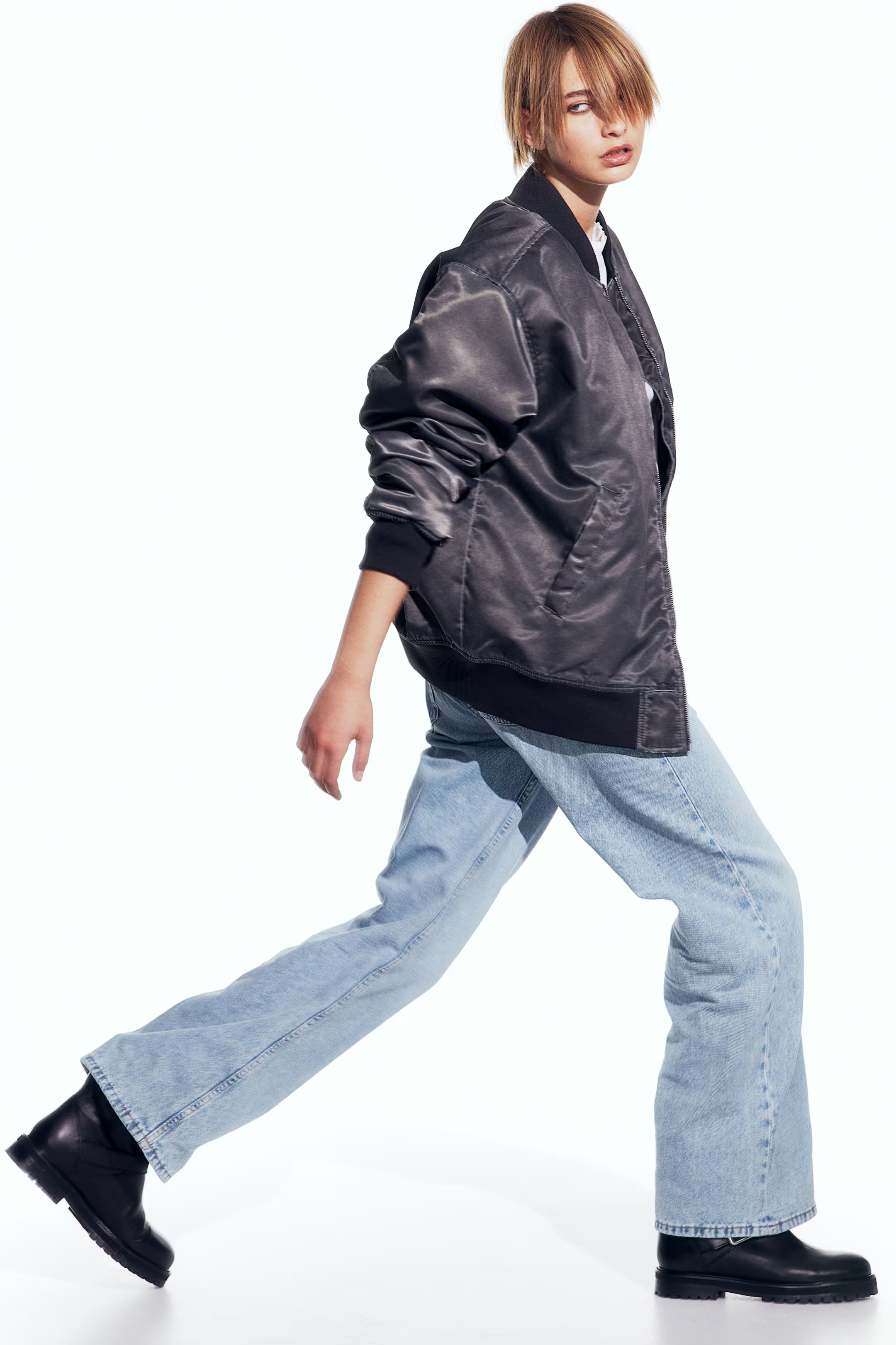 Wide High Jeans | H&M (US + CA)