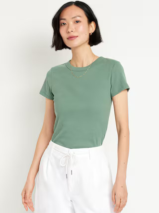 Snug Crop T-Shirt | Old Navy (US)