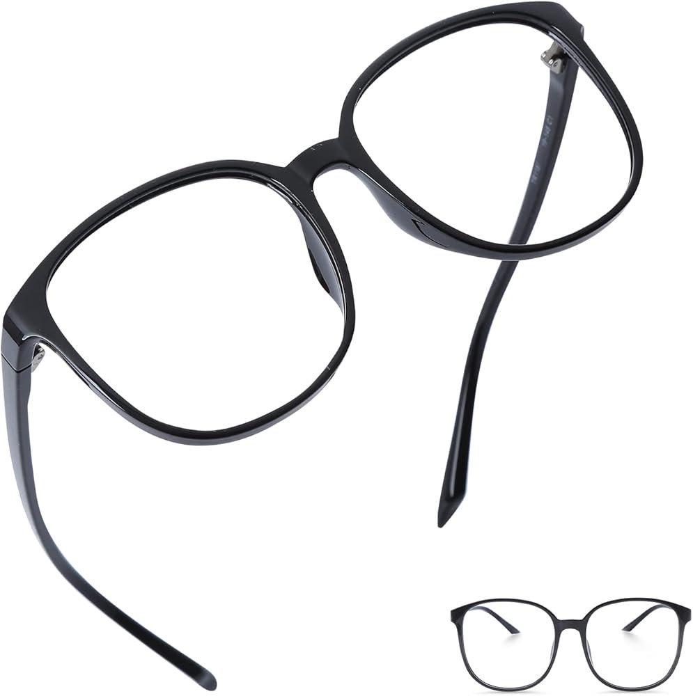 Color:
  A Pair of Blue Light Blocking Glasses, Bright Black   
  A Pair of Blue Light Blocking G... | Amazon (US)