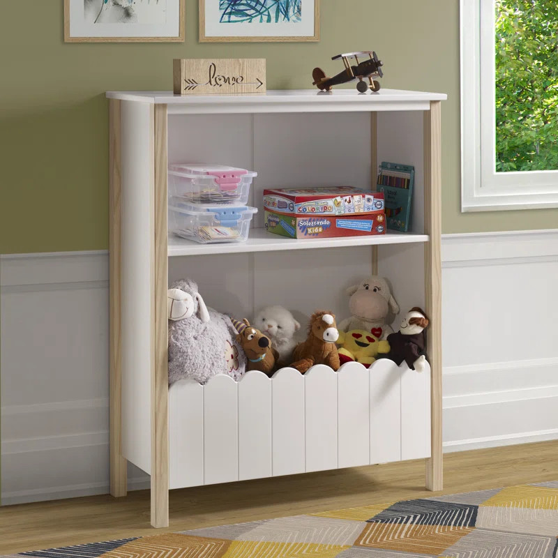 Jowers Pine Wood 46.5'' H x 35.63'' W Kids Bookcase | Wayfair North America