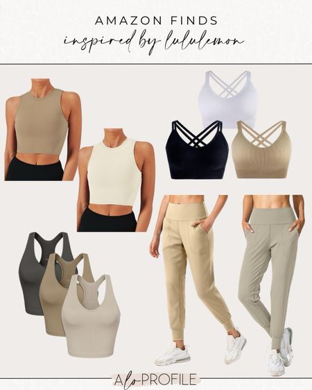 Amazon activewear for spring/summer 🤍