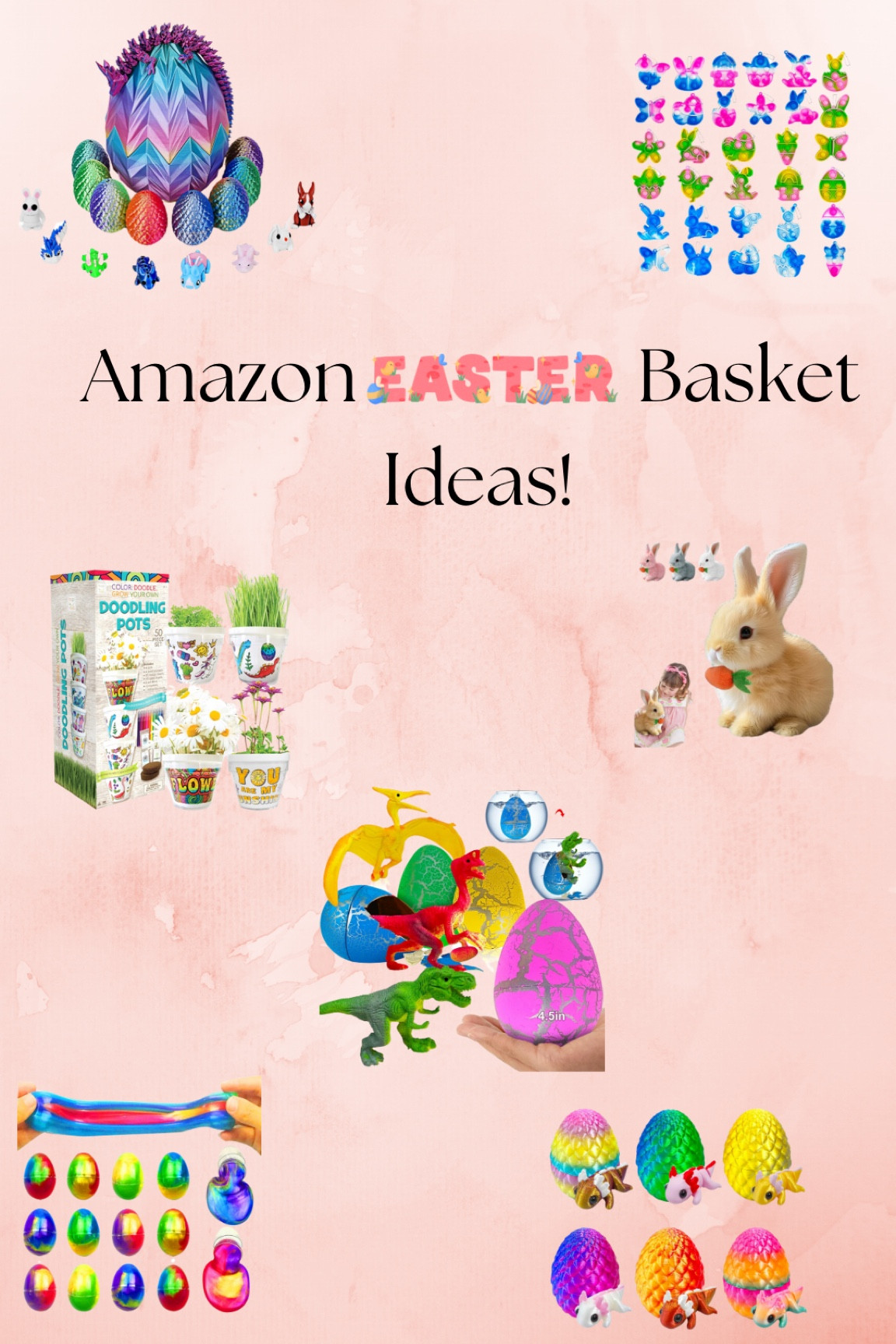🐣✨ Easter Basket Must-Haves for Kids! 🐰💛 Looking for fun, affordable, and colorful Easter basket stuffers? These Amazon Easter basket fillers are perfect for toddlers and kids! 🎁🌸 From Easter toys, crafts, and games to sweet treats, these budget-friendly finds will make their Easter extra special. 🛒💖

Shop now and get everything in time for Easter! 

#EasterBasketIdeas #KidsEasterBasket #AmazonEasterFinds #EasterBasketStuffers #ToddlerEasterBasket #EasterGiftsForKids #LTKKids #LTKFinds #AmazonMustHaves

#LTKKids #LTKSaleAlert #LTKSeasonal