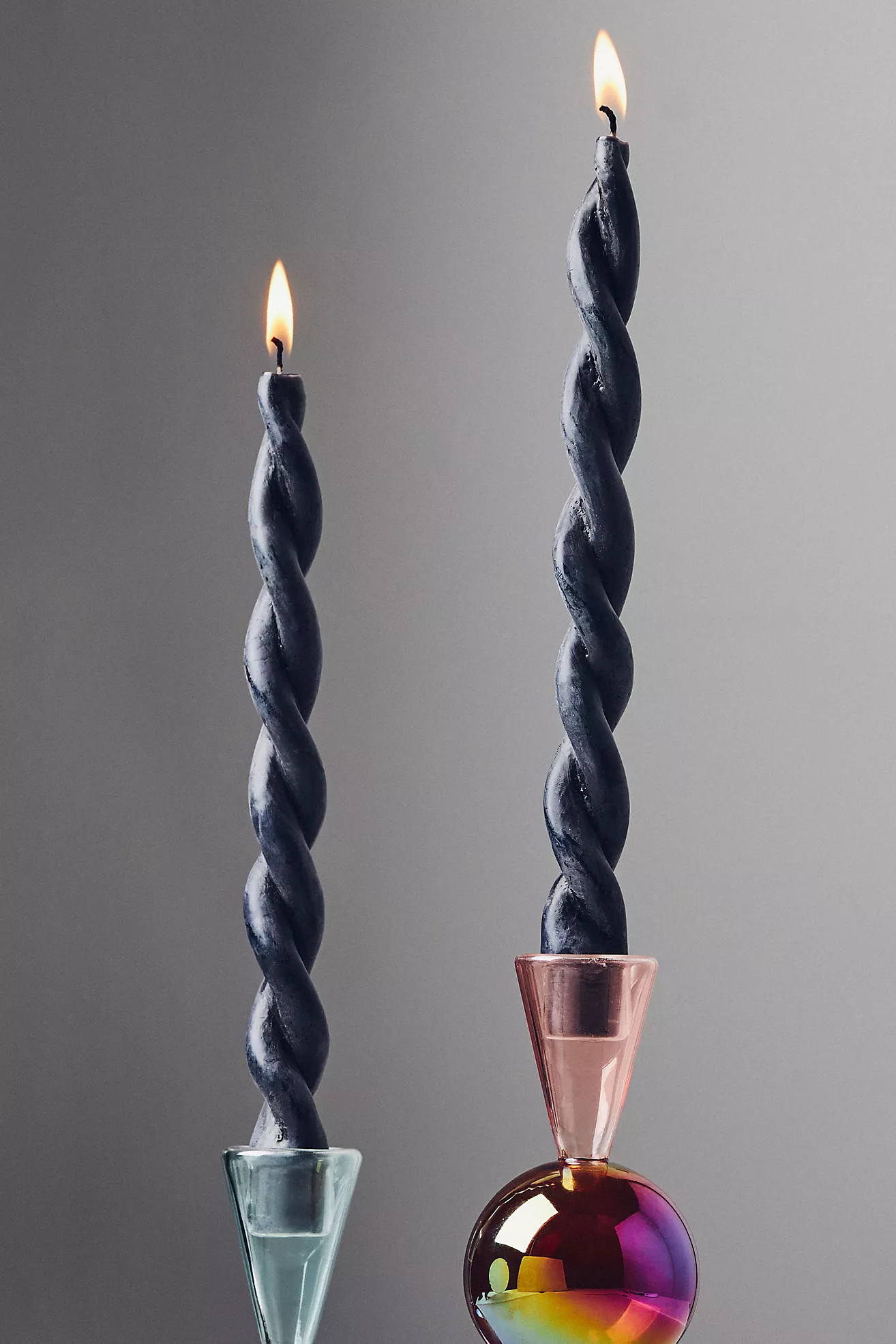 Twisted Taper Candles, Set of 2 | Anthropologie (US)