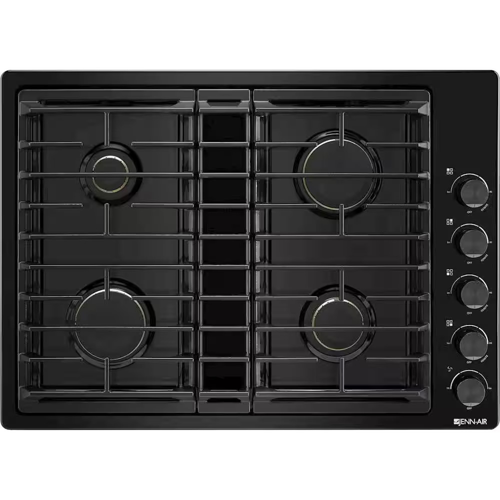 JennAir 30" Built-In Gas Cooktop Black JGD3430GB - Best Buy | Best Buy U.S.