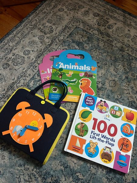 Books that keep Palmer entertained forever! Reusable stickers, busy book, & a lift the flap book

#LTKkids #LTKbaby