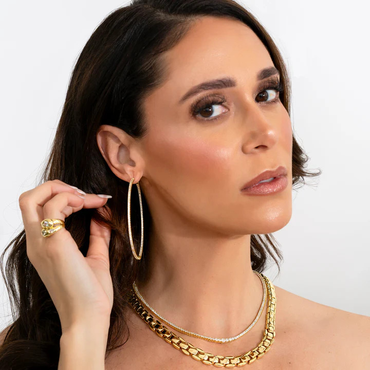 Colette Tennis Necklace | Adina Eden