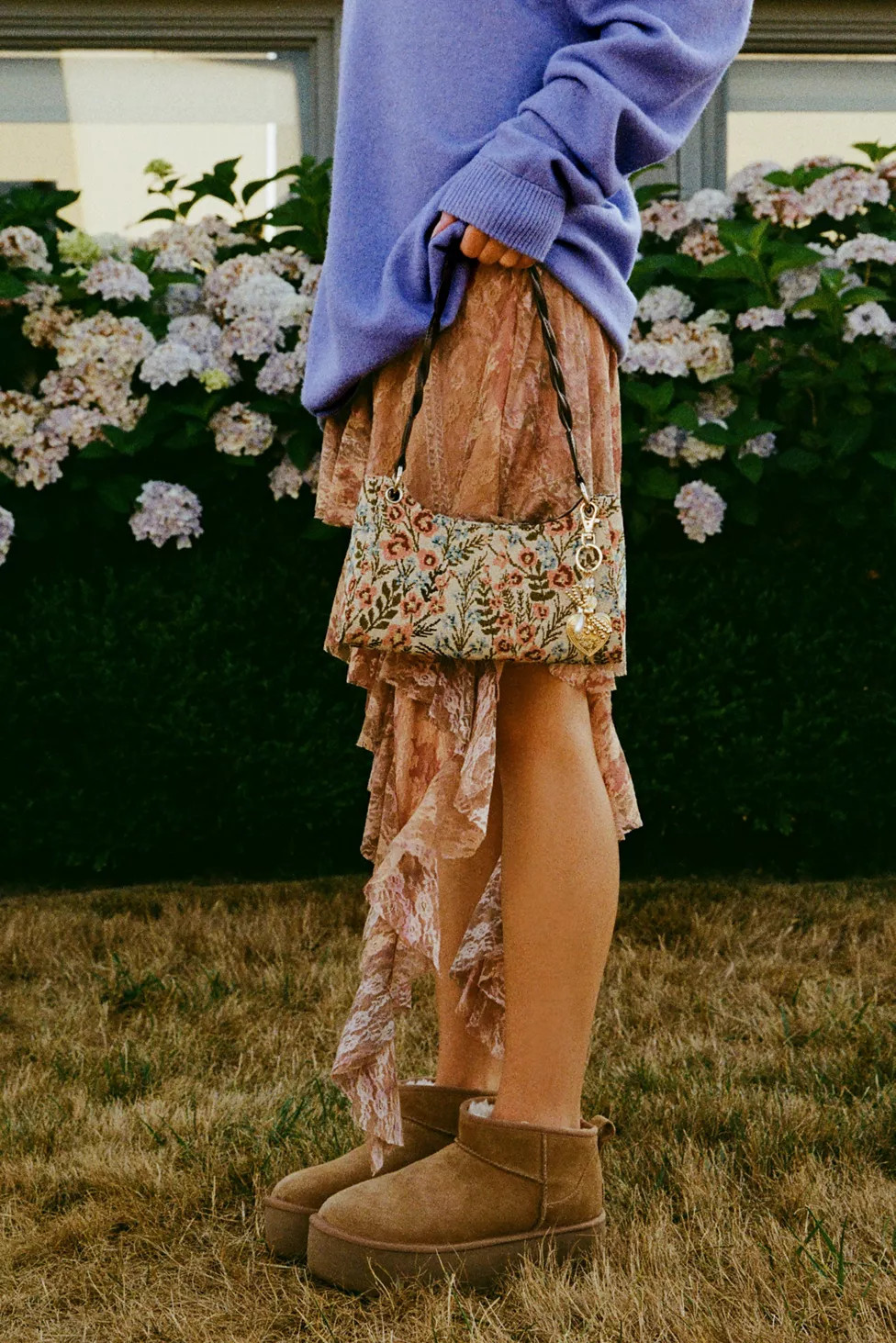Kimchi Blue Emilia Jacquard Shoulder Bag | Urban Outfitters (US and RoW)