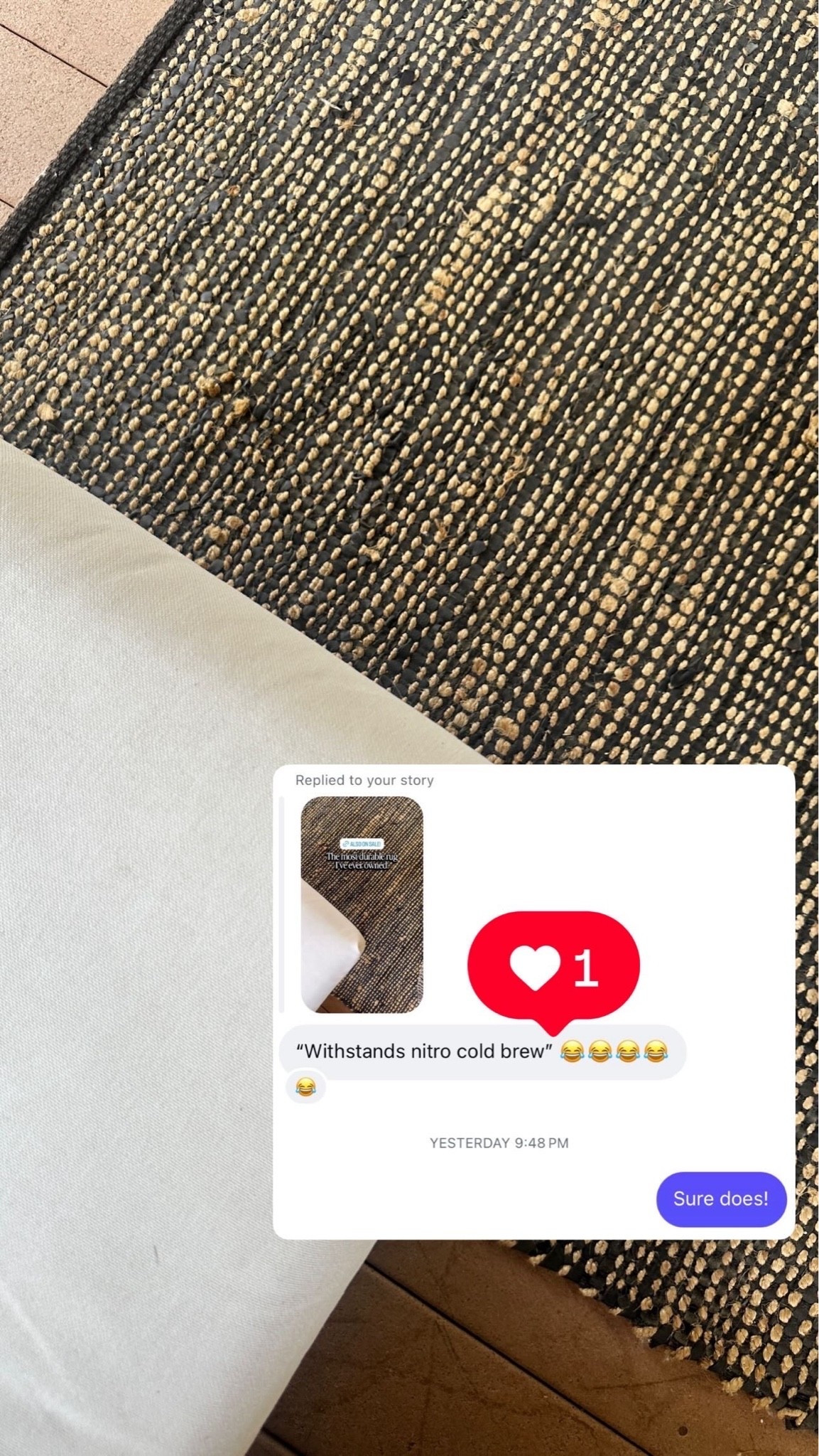 Everyone asks where this area rug is from. It’s a Loloi area rug that is textural and incorporates jute and leather. Shown is the brown color. And yes, it’s extremely durable!

#LTKHome #LTKSaleAlert