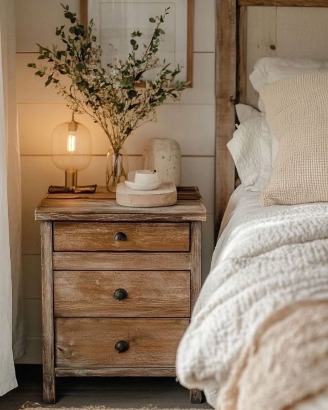 Create a cozy and timeless corner with this farmhouse nightstand décor 🤍 A mix of neutral tones, soft lighting, and natural textures brings warmth and elegance to your bedroom styling.
From lamps to florals, these nightstand styling ideas add charm and function while keeping a clean and inviting modern farmhouse aesthetic ✨
Perfect for bedroom décor, cozy home vibes, and everyday simplicity 🌿
Shop the nightstand and all the pieces linked here to recreate this look in your home! #FarmhouseDecor #NightstandStyling #CozyBedroom #LTKHome

#LTKMothersDay #LTKHome #LTKU