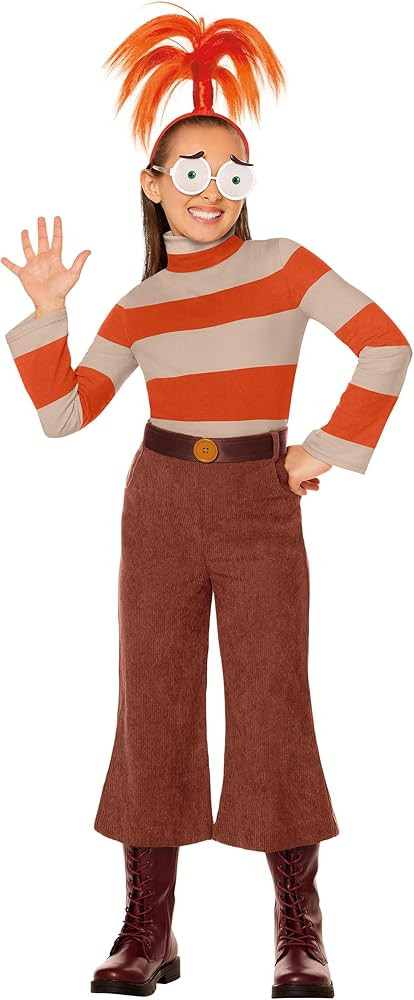 Spirit Halloween Inside Out 2 Kids Anxiety Costume | Officially Licensed | Disney | Pixar | Anxie... | Amazon (US)