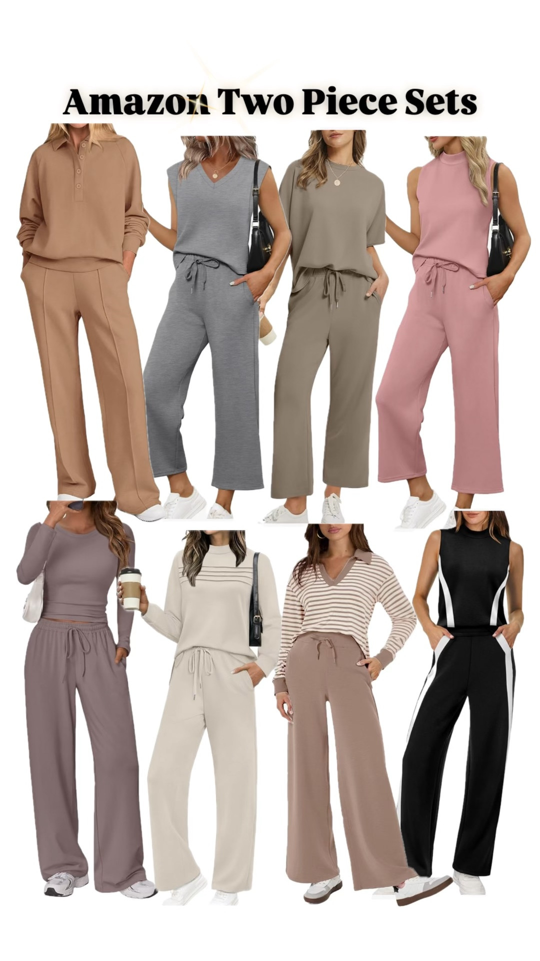 Two piece Sets at Amazon, available in multiple colors and sizes✨

#LTKSaleAlert #LTKU #LTKootd