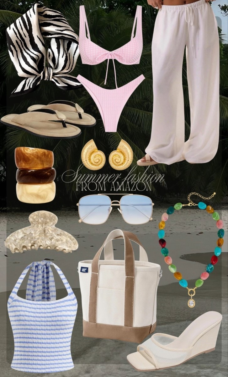 Stylish summer fashion and accessories to make the most out of your summer #amazonfinds2026 #summerfinds #sunmerfashion #founditonamazon #summeroutfitinspo

#LTKootd