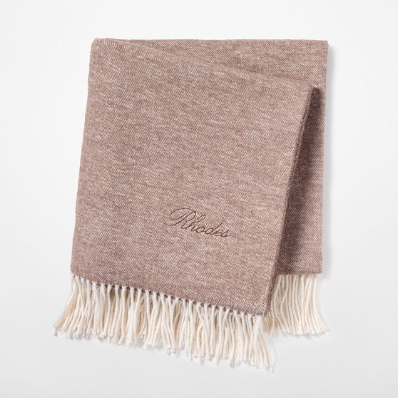 Italian Woven Throw Blanket | Mark and Graham