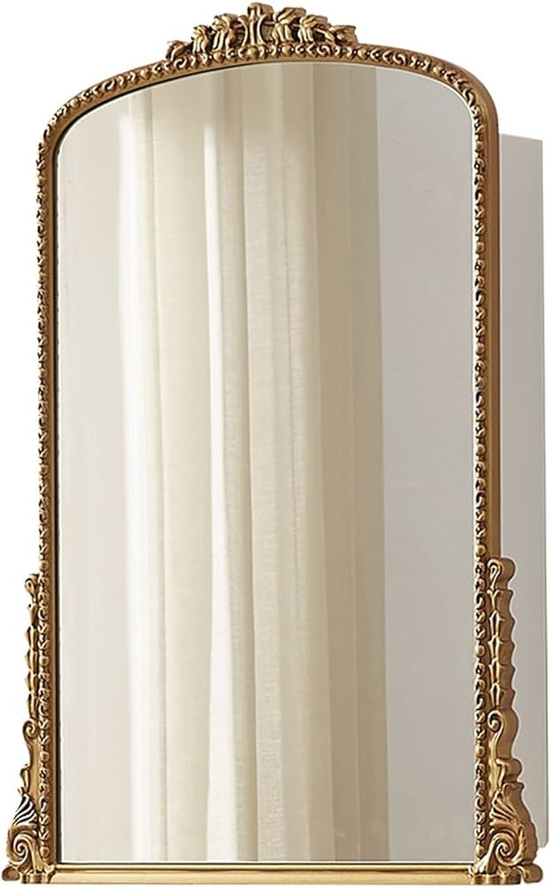 Bathroom Medicine Cabinet, Bathroom Wall Mirror Cabinet, Farmhouse Metal Framed Recessed, with Mi... | Amazon (US)